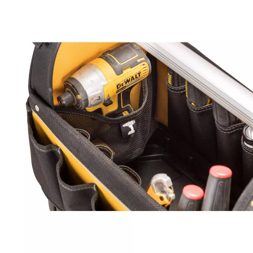 Сумка для інструменту DeWalt відкрита, жорстка конструкція, поліестер 1200D, 450x350x250мм