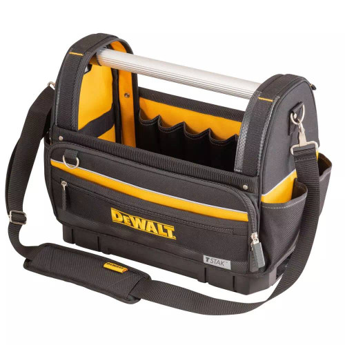 Сумка для інструменту DeWalt відкрита, жорстка конструкція, поліестер 1200D, 450x350x250мм