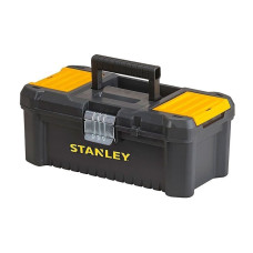 Ящик для інструменту Stanley Essential, органайзер в кришці, 12.8x31.6х15.6см, пластик