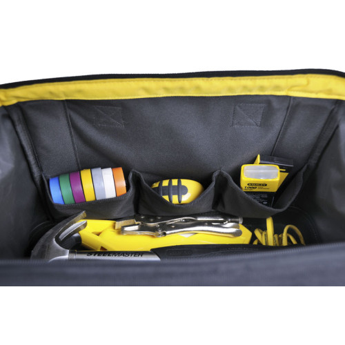 Сумка для інструменту Stanley Basic Open Mouth, жорстка конструкція, поліестер, 23х44.7x27.5см