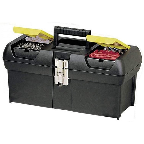 Ящик для інструменту Stanley 2000, органайзер в кришці, 18.5x41.1x19.9см, пластик