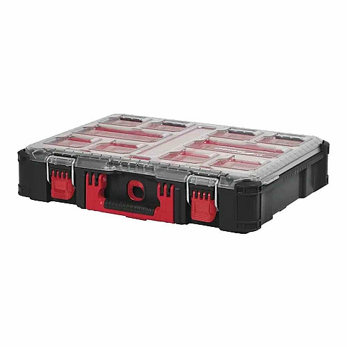Органайзер Milwaukee универсальный Packout Organiser, 10 отделений, 50х38x12см, пластик