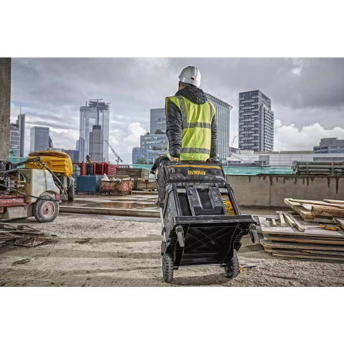 Сумка для інструменту DeWalt відкрита, жорстка конструкція, поліестер 1200D, 450x350x250мм