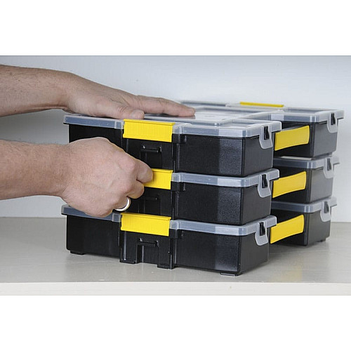 Органайзер Stanley Sort Master Junior, 14 відділень, регульовані перегородки, 6.7х37.5x29.2см, пластик