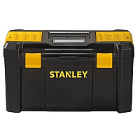 Ящик для інструменту Stanley Essential, органайзер в кришці, 13.2x32x18.8см, пластик