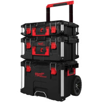 Модульная система для инструмента Milwaukee Packout, на колесиках, 3 ящика модуля, 47х56х100см