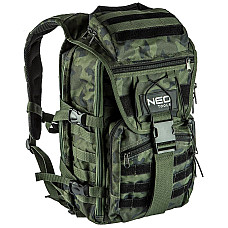 Рюкзак Neo Tools Camo, 30л, поліестер 600D, посилений, камуфляж