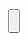 Защитное стекло 2E для iPhone 16e(6.1), 2.5D FCFG, (1 Pack), черная рамка