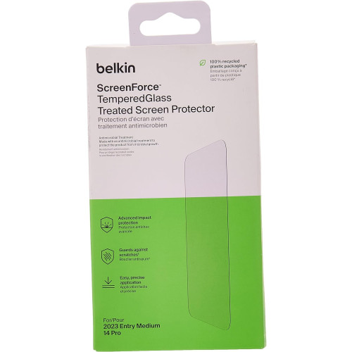Захисне скло Belkin для iPhone 16/15/14 Pro TemperedGlass (1 Pack)