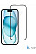 Захисне скло 2E для iPhone 15, 2.5D FCFG, (1 Pack), чорна рамка