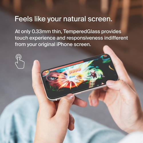 Захисне скло Belkin для iPhone 15 Pro Max TemperedGlass AM (1 Pack)