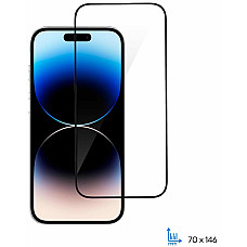 Захисне скло 2E для iPhone 14 Pro, 2.5D FCFG, (1 Pack), чорна рамка