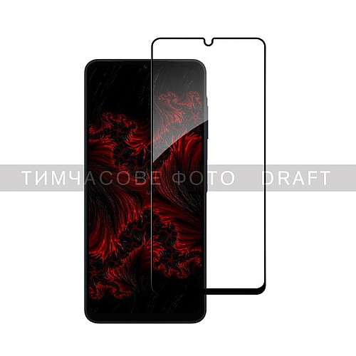 Защитное стекло 2E для Samsung Galaxy A06 (A065), 2.5D FCFG, (1 Pack), черная рамка