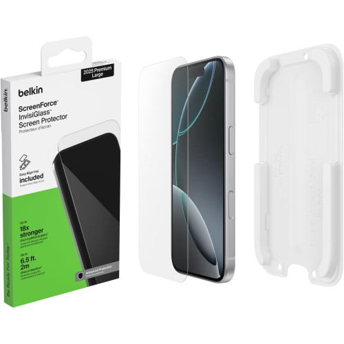 Захисне скло Belkin для iPhone 17 Pro Max, Invisiglass (1 Pack)