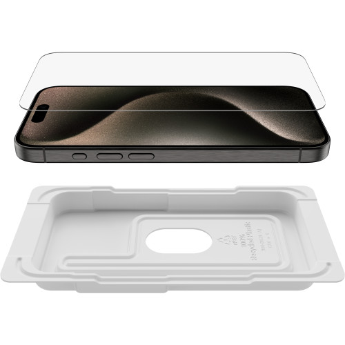 Захисне скло Belkin для iPhone 15 Pro TemperedGlass AM (1 Pack)