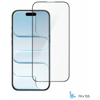Захисне скло 2E для iPhone Air(6.5), 2.5D FCFG, (1 Pack), чорна рамка