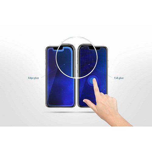 Захисне скло 2E для iPhone 14 Pro, 2.5D FCFG, (1 Pack), чорна рамка