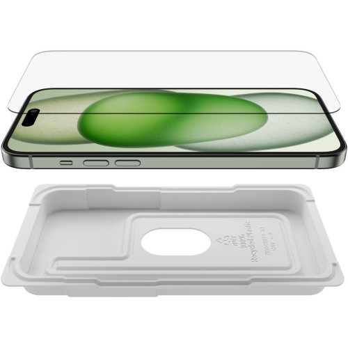 Захисне скло Belkin для iPhone 16 Plus/15 Plus/14 Pro Max TemperedGlass (1 Pack)