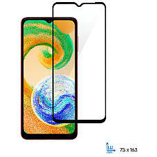 Защитное стекло 2E для Samsung Galaxy A04-A04s (A045-A047), 2.5D FCFG, (1 Pack), черная рамка