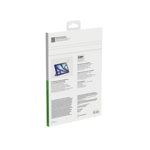 Захисне скло Belkin для iPad Air 11 (2024 М2/2025 M3) TemperedGlass (1 Pack)
