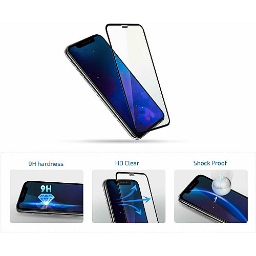 Защитное стекло 2E для Samsung Galaxy A25 5G (A256), 2.5D FCFG, (1 Pack), черная рамка