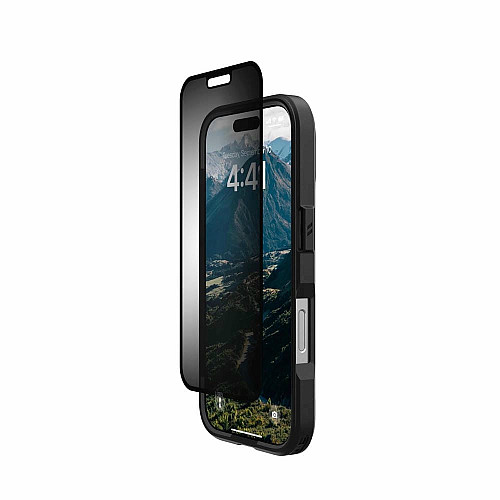 Захисна плівка анти-шпигун UAG для iPhone 16 Pro, Removable Privacy, Glass - Tint