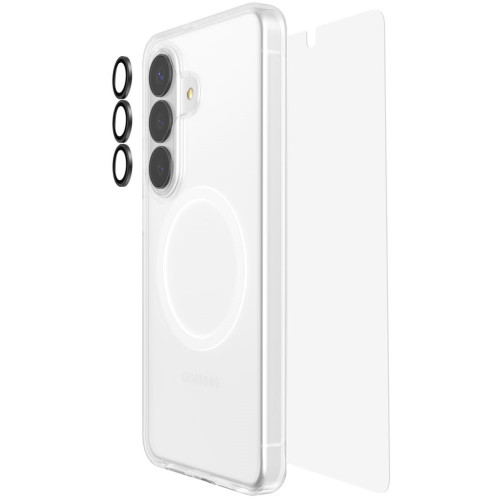 Набір захисту Belkin 3в1 для Samsung Galaxy S26 (скло, чохол, захист камери) (1 Pack)