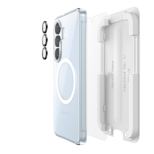 Набір захисту Belkin 3в1 для Samsung Galaxy S26+ (скло, чохол, захист камери) (1 Pack)