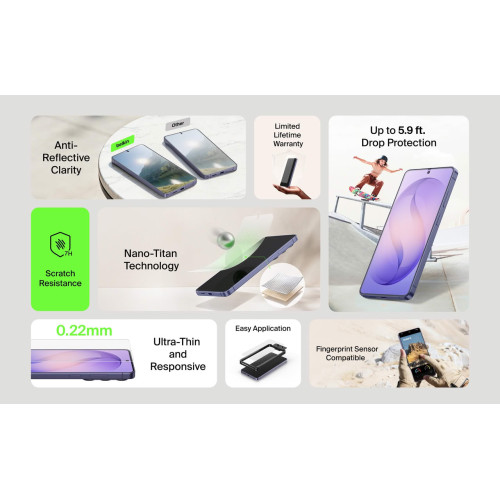 Захисне скло Belkin для Samsung Galaxy S26 Ultra Titan EcoGuard (1 Pack)