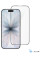 Захисне скло 2E для iPhone 17(6.3), 2.5D FCFG, (1 Pack), чорна рамка