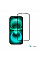 Защитное стекло 2E для iPhone 16(6.1), 2.5D FCFG, (1 Pack), черная рамка