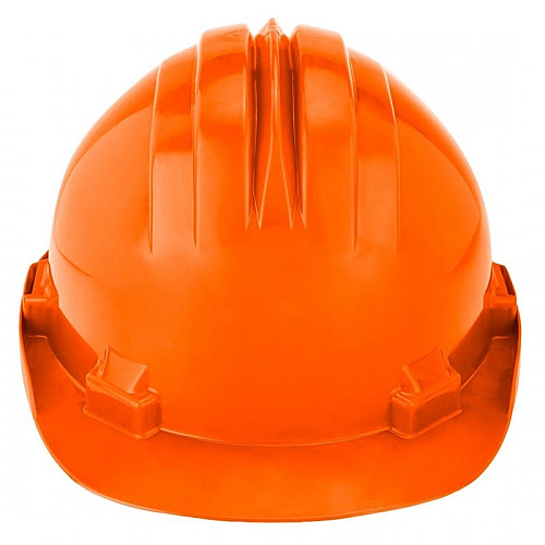 Каска защитная Neo Tools, пластик полипропилен HDPE, пряжка для регулировки, оранжевый.