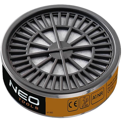 Патрон фильтрующий Neo Tools, класс фильтра A1 NR, для защитной маски 97-350