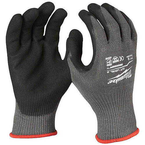 Рукавички робочі Milwaukee, нітрилове покриття, smartswipe, р.11, сірий