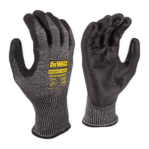 Перчатки рабочие DeWalt универсальные р.9 с высокой HPPE + стекловолокно полиуретан
