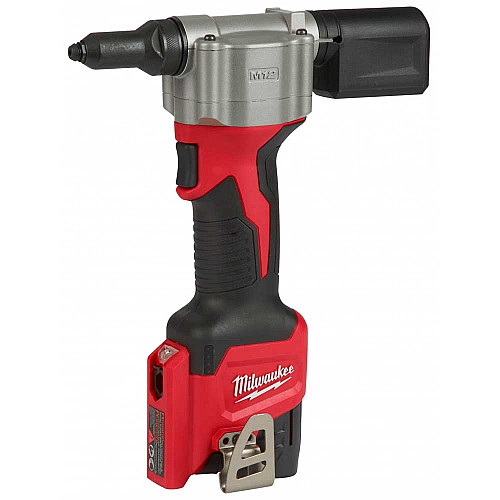 Заклепочник аккумуляторный Milwaukee M12 BPRT-201X 12В АКБ 1x2А·час ЗП C12C 2.4мм 3.2мм 4.0мм 4.8мм 2.1кг кейс