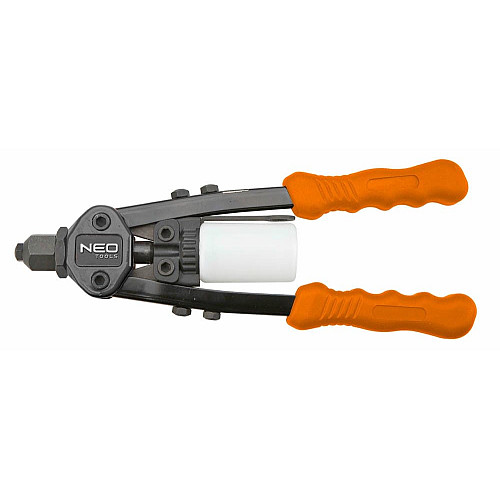 Заклепочник Neo Tools, заклепки 2.4,3.2,4.0,4.8мм, 270мм