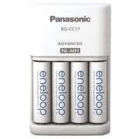 Зарядний пристрій Panasonic Advanced Charger+ Акумулятор Eneloop NI-MH  AA 2000 мАг, 4 шт.