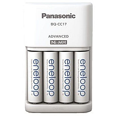 Зарядний пристрій Panasonic Advanced Charger+ Акумулятор Eneloop NI-MH  AA 2000 мАг, 4 шт.