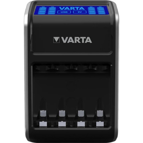Зарядний пристрій VARTA LCD Plug Charger + Акумулятор NI-MH AA 2100 мАг, 4 шт.