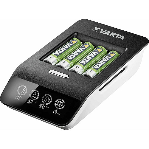 Зарядное устройство Varta LCD Ultra Fast Plus Charger 4хNI MH AA2100 мАч