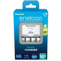 Зарядное устройство для Basic Charger+ Аккумулятор Eneloop NI-MH AA 2000 мАч, 4 шт.
