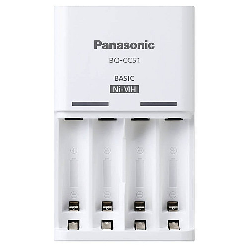 Зарядний пристрій Basic Charger+  Акумулятор Eneloop NI-MH  AA 2000 мАг, 4 шт.