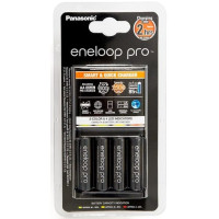 Зарядний пристрій Panasonic Smart-Quick Charger + Акумулятор Eneloop Pro NI-MH  AA 2500 мАг, 4 шт.