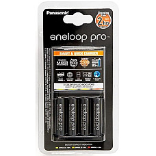 Зарядний пристрій Panasonic Smart-Quick Charger + Акумулятор Eneloop Pro NI-MH  AA 2500 мАг, 4 шт.