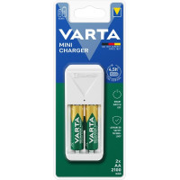 Зарядное устройство Varta Mini Charger 2хNI MH AA2100 мАч