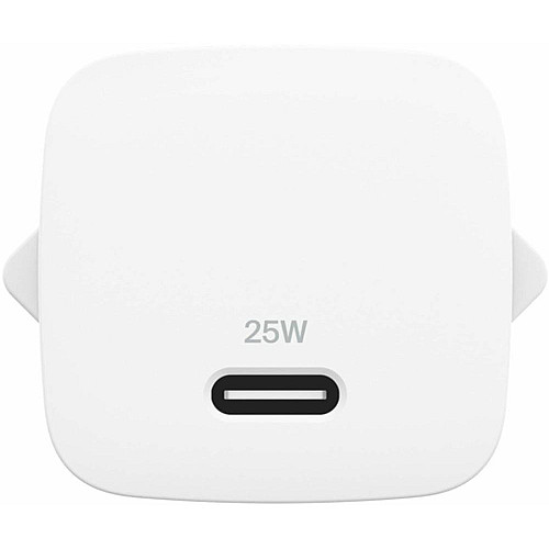 Зарядний пристрій мережевий Belkin 25Вт USB-С PD PPS, білий