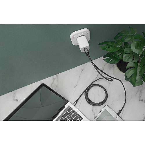 Зарядное устройство DIGITUS 2хUSB-C, 65W, GaN
