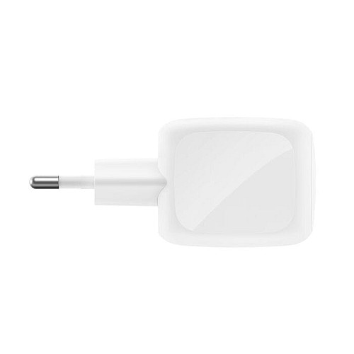 Зарядное устройство сетевое Belkin 50Вт 2хUSB-С GAN PD PPS, кабель USB-С > USB-C, 1м, белый