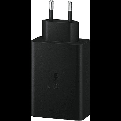 Зарядний пристрій мережевий Samsung 65Вт 2xUSB-С PD PPS/USB-A, чорний